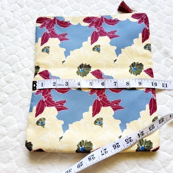 Rachel Pally Bloom clutch purse floral zippered - Picture 3 of 11